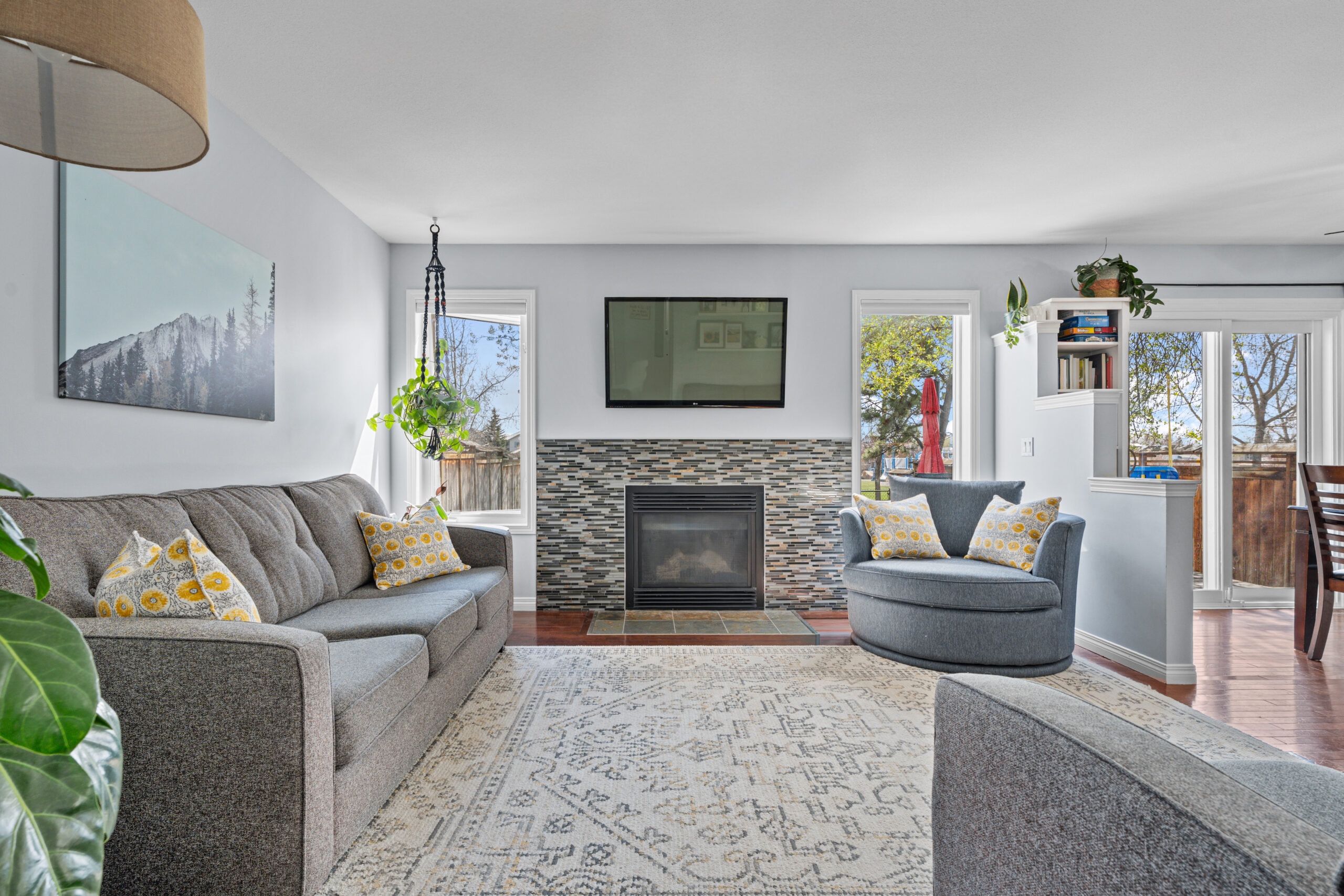 Gas fireplace