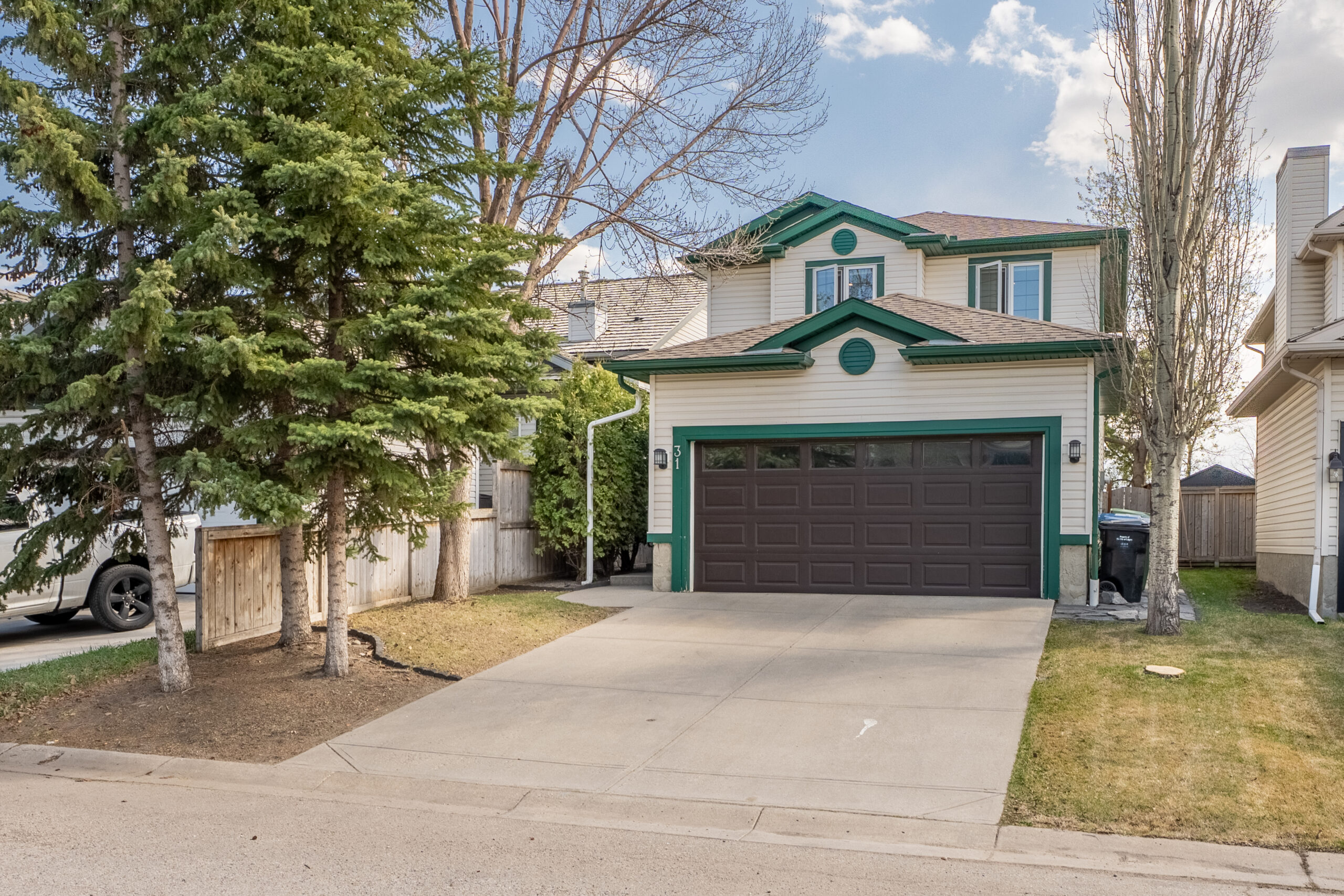 Double attached front garage