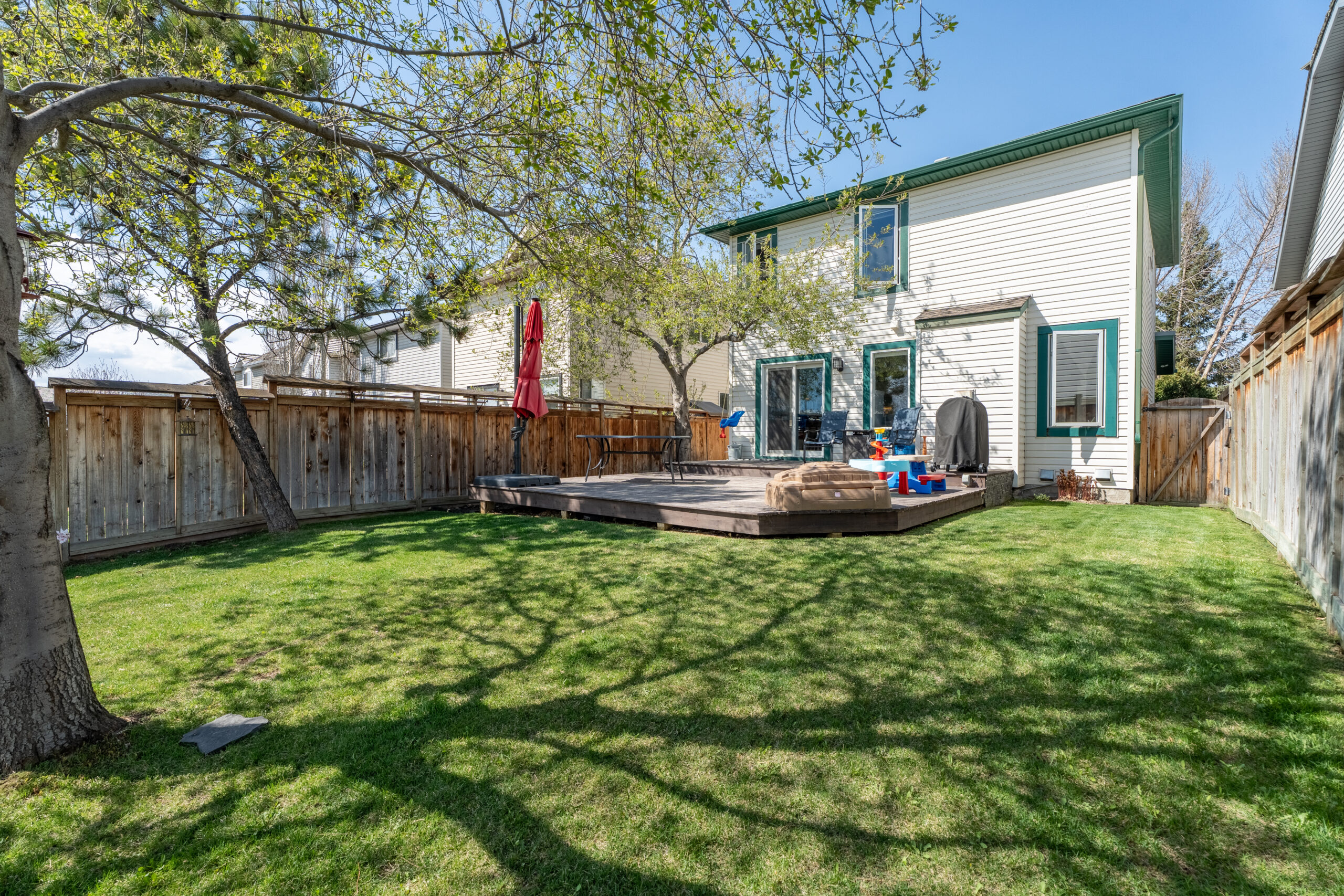 Enjoy the spacious yard